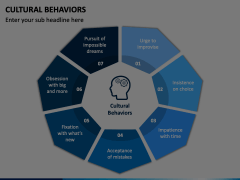 Cultural Behaviors PowerPoint Template - PPT Slides