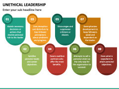 Unethical Leadership PowerPoint and Google Slides Template - PPT Slides