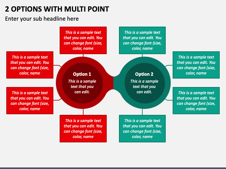 2 Options with Multi Point PPT Slide 1