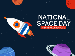 Free - National Space Day PowerPoint Template and Google Slides Theme