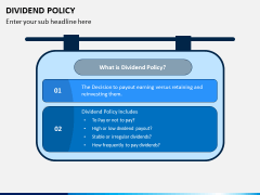 Dividend Policy PPT Slide 1