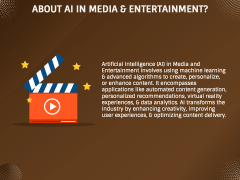 AI in Media and Entertainment PPT Slide 2