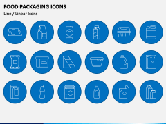 Food Packaging Icons PowerPoint Slide 2
