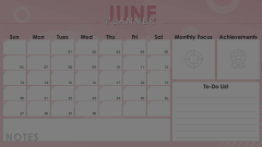 June Planner Animated Presentation - SketchBubble