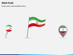 Iran Flag PPT Slide