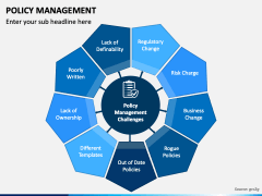 Policy Management PPT Slide 1