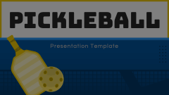 Pickleball Theme Animated Presentation - SketchBubble