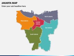 Jakarta Map for PowerPoint and Google Slides - PPT Slides