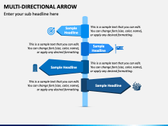 Multi-Directional Arrow PowerPoint Template and Google Slides Theme