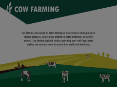 Cow Farming Animated Presentation - SketchBubble