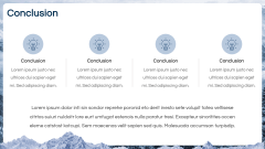 Snowy Mountains Theme PPT Slide 11