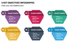 6 Key Objectives Infographic PPT Slide 2