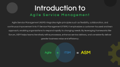 Agile Service Management PPT Slide 2