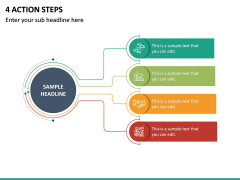 4 Action Steps PPT Slide 2