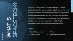 SpaceTech PPT Slide 2