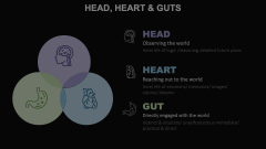 Head Heart & Guts Model Animated Presentation - SketchBubble