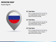 Moscow Map PPT Slide 4