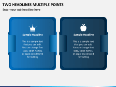 Two Headlines Multiple Points Slide 2