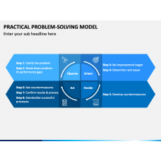 Problem Solving Cycle PowerPoint Template