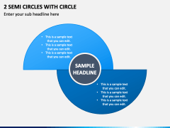 2 Semi Circles with Circle PPT Slide 2