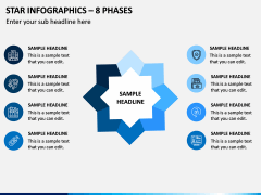 Star Infographics – 8 Phases PPT Slide 1