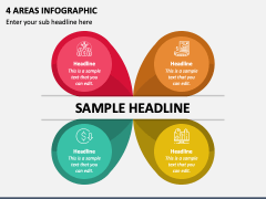 4 Areas Infographic PPT Slide 1