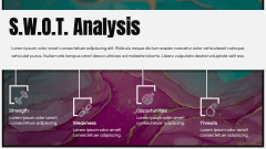 Fluid Background Theme PPT Slide 8