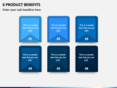 6 Product Benefits PPT Slide 1