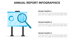 Annual Report Infographics PPT Slide 2