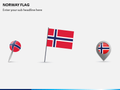 Norway Flag PPT Slide 1
