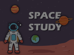 Space Study Background Animated Presentation - SketchBubble