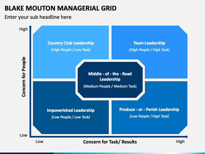 blake and mouton managerial grid examples