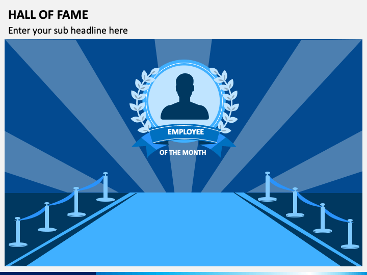 Hall of Fame PowerPoint Template PPT Slides