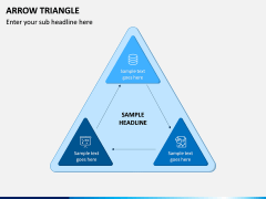 Arrow Triangle PPT Slide 2