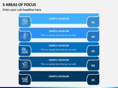 5 Areas of Focus PPT Slide 1