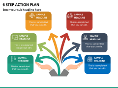 6 Step Action Plan PPT Slide 2