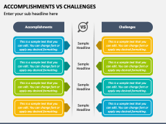 Accomplishments Vs Challenges PowerPoint and Google Slides Template ...