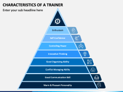 Characteristics of a Trainer PowerPoint Template - PPT Slides