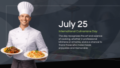 Culinarians Day PPT Slide 2