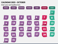 Calendar 2023 PPT Slide 10