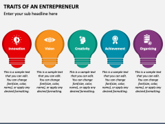 Traits of an Entrepreneur PPT Slide 2