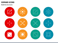 Expand Icons PPT Slide 1