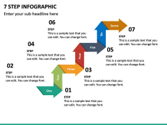 7 Step Infographic PPT Slide 2
