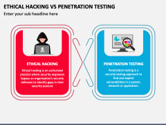 Ethical Hacking Vs Penetration Testing PowerPoint Template And Google ...