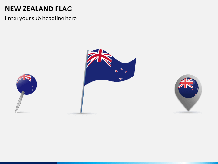 New Zealand Flag PPT Slide 1