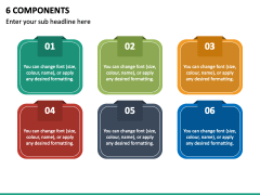 6 Components PPT Slide 2