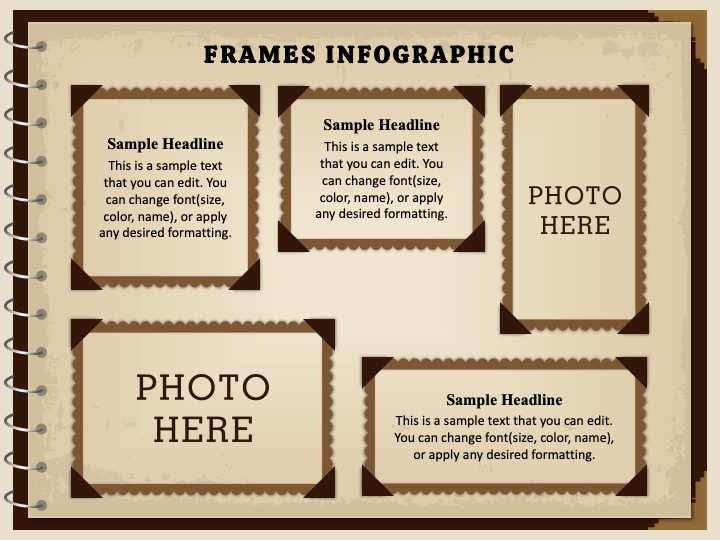 Vintage Photo Album PowerPoint Template, Backgrounds & Google Slides - ID  0000022729 