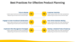 Product Planning PowerPoint and Google Slides Template - PPT Slides