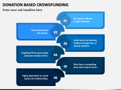 Donation Based Crowdfunding PPT Slide 6