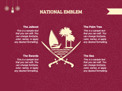 Qatar National Day Free PPT Slide 4